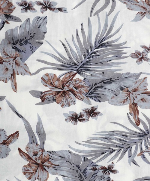 Salong hameu(サロン ハミュー)の「レーヨンアロハシャツ メンズ レディース ユニセックス/無地・花柄・和柄・総柄 半袖(シャツ/ブラウス・メンズ・ネイビー系/ブラック系その他/ネイビー系2/ブラック系その他3/ホワイト系その他2/ブラック/ブルー系その他2/ブラック系その他2/ネイビー系3/ブルー系その他3/ネイビー系4/ブラウン系その他/ホワイト系その他/ネイビー系1/ブラック系その他4/ブルー系その他/オレンジ/グリーン系その他/グリーン系その他2・S/M/L/LL)」の21枚目の写真