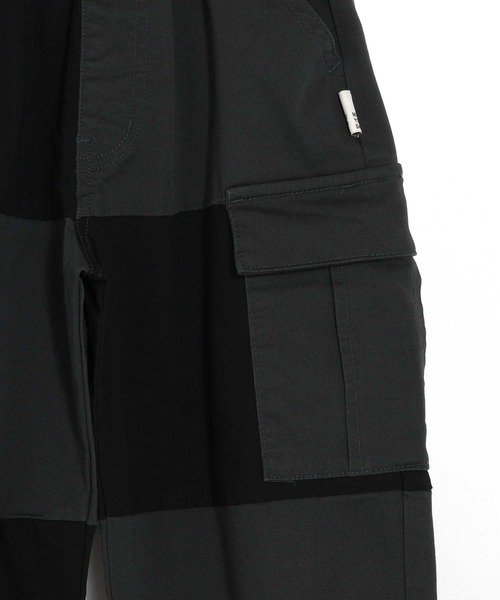 MAKE YOUR DAY（メイクユアデイ）の「異素材切替カーゴパンツ■80～140cm（カーゴパンツ・キッズ・ブラック/カーキ・130/80/90/100/110/120/140）」の21枚目の写真