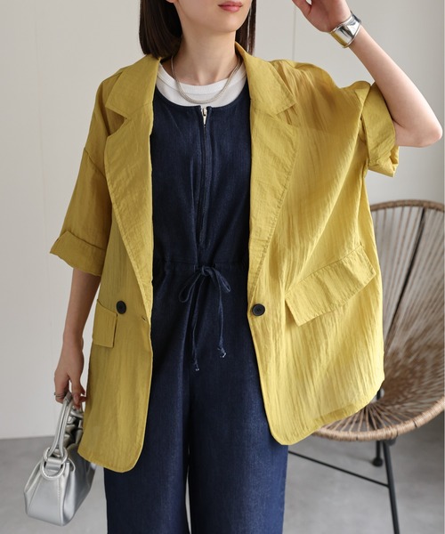model：162cm 着用サイズ：F