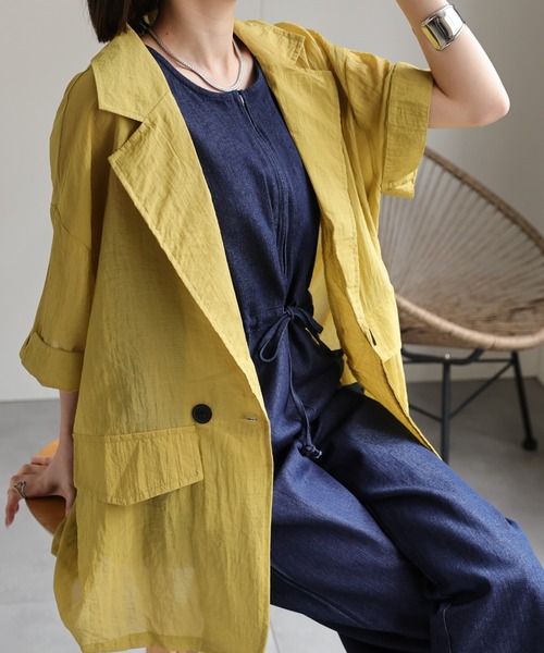 model：162cm 着用サイズ：F