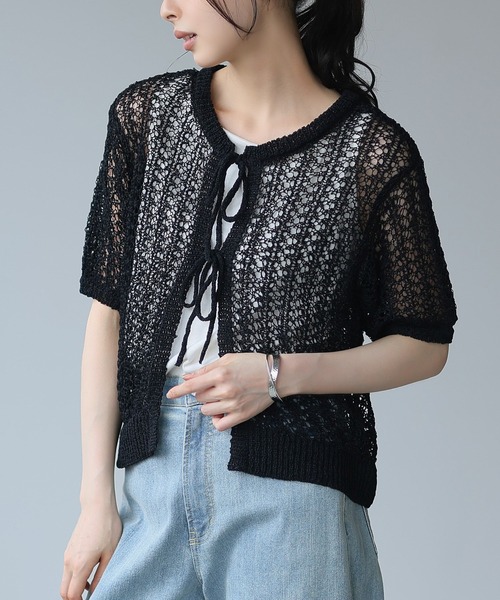 Frutti Frutta フルッティフルッタ　レース　カーディガン、ボレロ Frutti Frutta フルッティフルッタ レース カーディガン、ボレロ