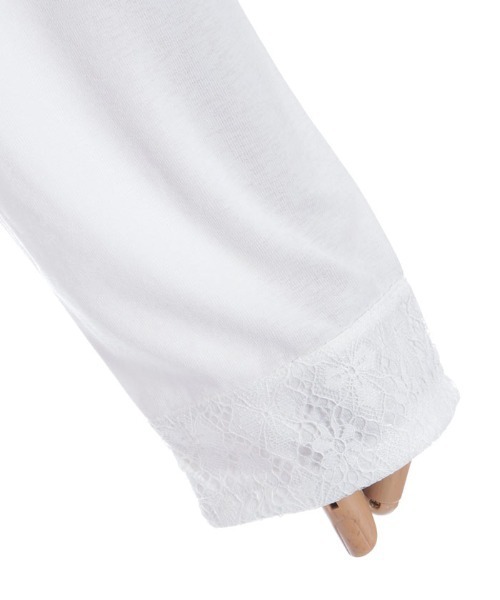 axes femme（アクシーズファム）の「ＵＶカットレース切替カーデ（カーディガン/ボレロ・レディース・ブラック/ホワイト/グリーン・FREE）」の16枚目の写真