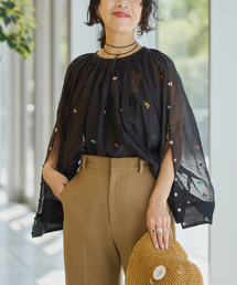 ✳︎toto✳︎    完売品　IENA LA BOUCLE Wカラープリント IENA｜イエナ（レディース／セール商品／IENA LA BOUCLE）の通販
