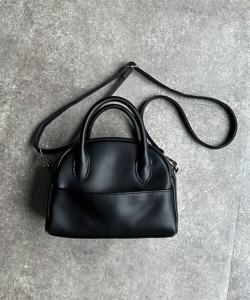 CPCM(シーピーシーエム)の「フロントポケットボストンバッグ(ボストンバッグ・レディース・アイボリー/ブラック/ブラウン/キャメル・FREE)」の17枚目の写真