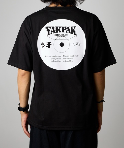 YAKPAK（ヤックパック）の「【 YAKPAK / ヤックパック 】12INCH Tシャツ（Tシャツ/カットソー・メンズ・ホワイト/ブラック・MEDIUM/X-LARGE/LARGE）」の2枚目の写真