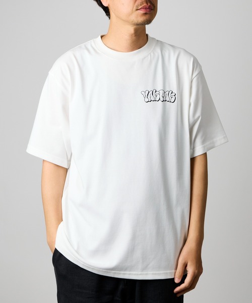 YAKPAK（ヤックパック）の「【 YAKPAK / ヤックパック 】12INCH Tシャツ（Tシャツ/カットソー・メンズ・ホワイト/ブラック・MEDIUM/X-LARGE/LARGE）」の3枚目の写真