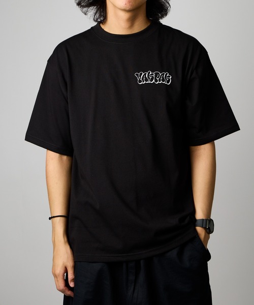 YAKPAK（ヤックパック）の「【 YAKPAK / ヤックパック 】12INCH Tシャツ（Tシャツ/カットソー・メンズ・ホワイト/ブラック・MEDIUM/X-LARGE/LARGE）」の4枚目の写真
