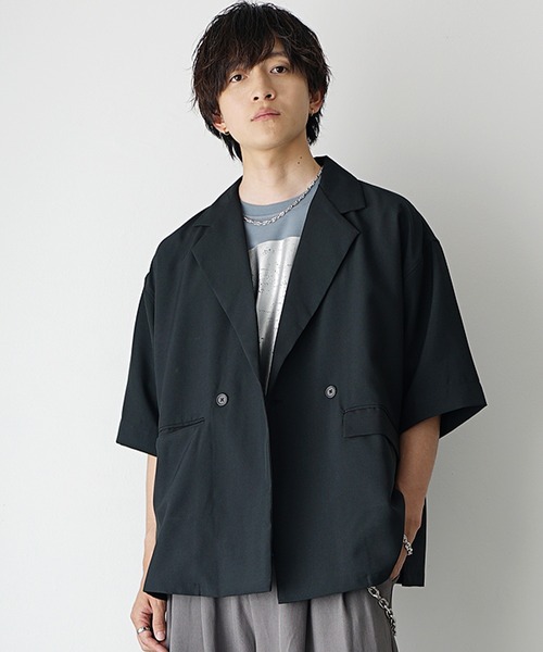 MinoriTY(マイノリティ)の「【MinoriTY】ソフトタッチ×厚手仕立て ボックス箔プリントTシャツ メンズ 夏服(Tシャツ/カットソー・メンズ・オフホワイト/ブルー/スミクロ・S/M/L)」の14枚目の写真