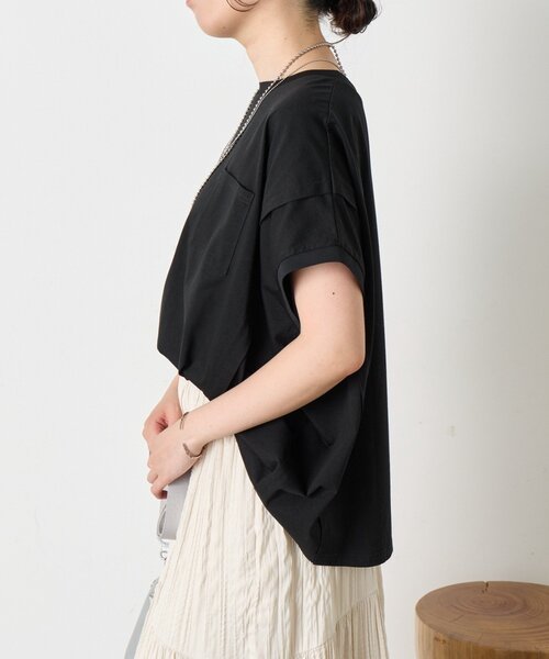 バックファスナーポケットT（Tシャツ/カットソー）｜Jena espace