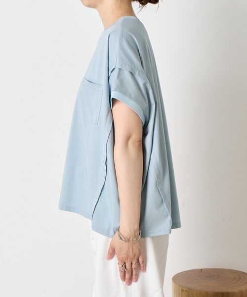 バックファスナーポケットT（Tシャツ/カットソー）｜Jena espace