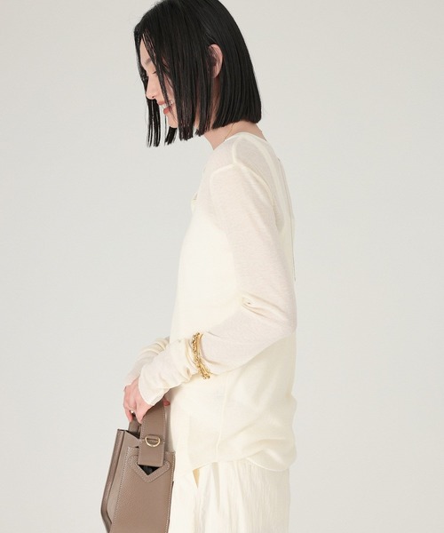 BABYLONE / バビロン　２ＷＡＹストレッチウールテレコ 2WAYストレッチウールテレコ（カーディガン/ボレロ）｜BABYLONE