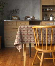 a.depeche（アデペシュ）の「【a.depeche/アデペシュ】テーブルクロス　kha-na table cloth 135×210 AZUKI　おしゃれなギフトに最適！（ランチョンマット/テーブルウェア）」