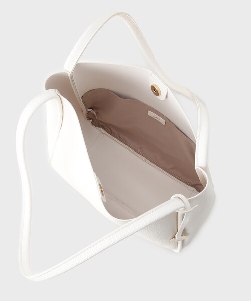 index（インデックス）の「【A4サイズ収納可能】コインチャーム付きトートバッグ（トートバッグ・レディース・ベージュ/ホワイト/ブラック・00）」の17枚目の写真