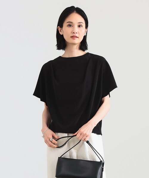 Demi-Luxe BEAMS（デミルクス ビームス）の「タック シアー ブラウス（シャツ/ブラウス・レディース・ブラック/ブラック系その他・ONE SIZE）」の16枚目の写真