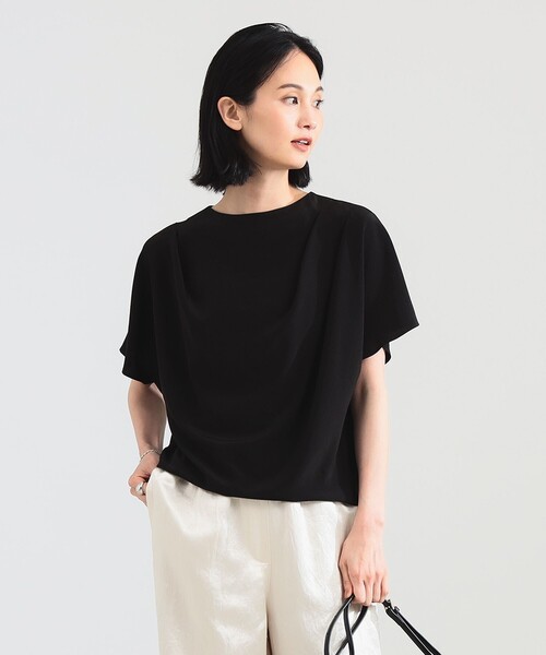 Demi-Luxe BEAMS（デミルクス ビームス）の「タック シアー ブラウス（シャツ/ブラウス・レディース・ブラック/ブラック系その他・ONE SIZE）」の17枚目の写真