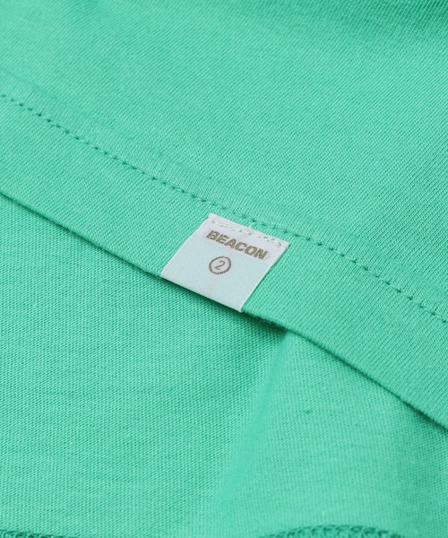 kolor BEACON（カラービーコン）の「25WBM-T08235（Tシャツ/カットソー・メンズ・ベージュ/ライトグリーン/ホワイト・3/2）」の8枚目の写真