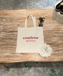 F i.n.t | 【A4サイズ/500mlペットボトル収納可】ロゴプリントカラートートバッグ【製品染め】(トートバッグ)