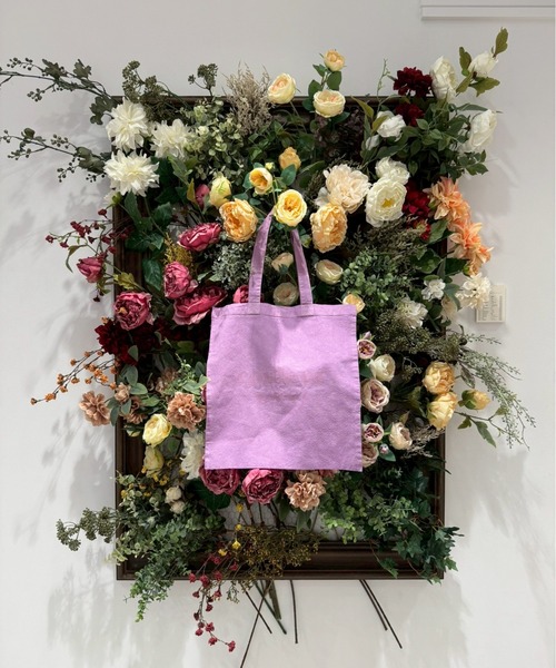 F i.n.t（フィント）の「【A4サイズ/500mlペットボトル収納可】ロゴプリントカラートートバッグ【製品染め】（トートバッグ・レディース・オフホワイト/ライトブルー/ライトピンク/レッド/ラベンダー・FREE）」の13枚目の写真