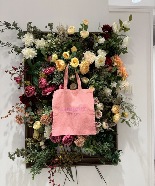 F i.n.t（フィント）の「【A4サイズ/500mlペットボトル収納可】ロゴプリントカラートートバッグ【製品染め】（トートバッグ・レディース・オフホワイト/ライトブルー/ライトピンク/レッド/ラベンダー・FREE）」の14枚目の写真