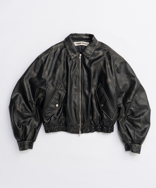 フライトレザーボンバージャケット / Flight Leather Bomber Jacket