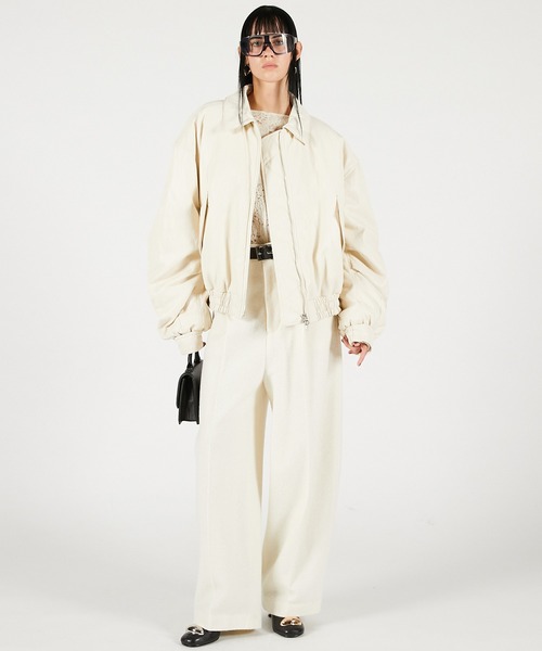 フライトレザーボンバージャケット / Flight Leather Bomber Jacket