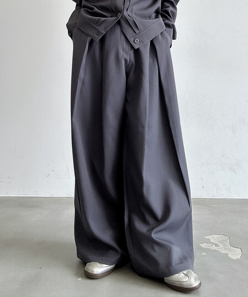 円堂守着用　push push ワイドパンツ　スラックス 2025年最新】push pushスラックスの人気アイテム - メルカリ