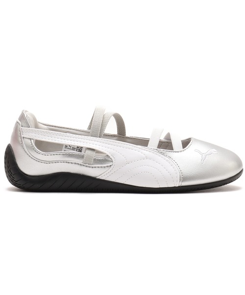 PUMA(プーマ)の「PUMA SPEEDCAT BALLET METALLIC WNS / プーマ スピードキャット バレエ メタリック ウィメンズ(スニーカー・レディース・シルバー・25.0cm/24.5cm/24.0cm/23.5cm/23.0cm/22.5cm)」の4枚目の写真