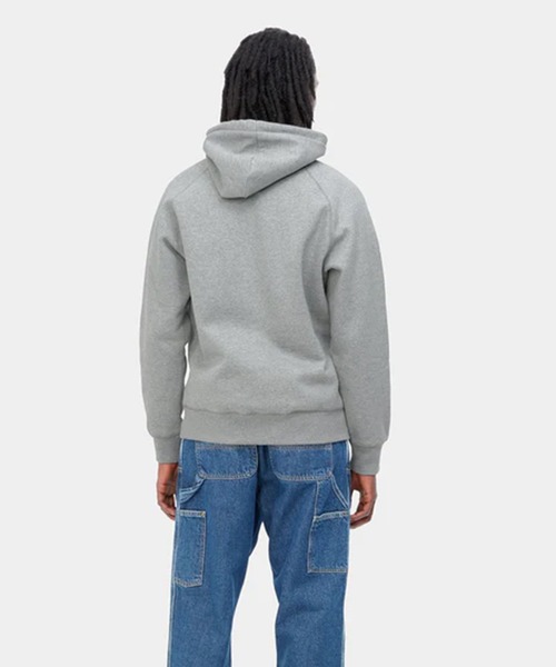 Carhartt WIP(カーハートダブリューアイピー)の「【Carhartt WIP】HOODED CHASE SWEATSHIRT I033661(スウェット・メンズ・ブラック・M/L)」の7枚目の写真