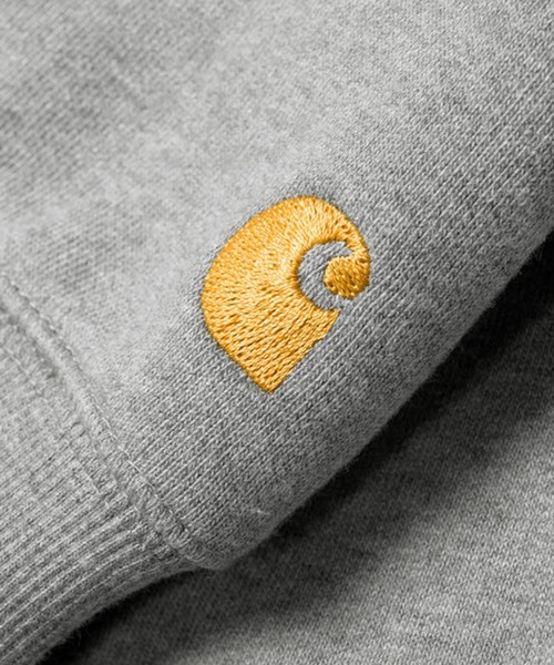 Carhartt WIP(カーハートダブリューアイピー)の「【Carhartt WIP】HOODED CHASE SWEATSHIRT I033661(スウェット・メンズ・ブラック・M/L)」の10枚目の写真