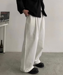 link lot（リンクロット）の「【ウエストバッグゴム】ルーズシルエットストレートトラウザーパンツ（チノパンツ）」