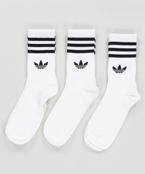 毎日使える♪3足セット!! 【adidas/アディダス】スリーストライプス