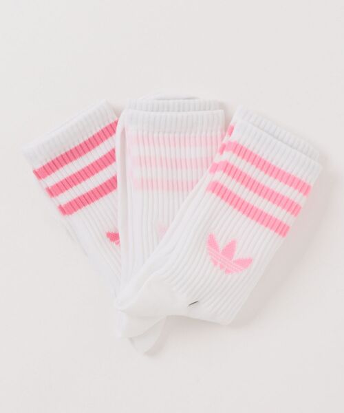 adidas(アディダス)の「毎日使える♪3足セット!! 【adidas/アディダス】スリーストライプス クルーソックス アディダスオリジナルス adidas Originals(ソックス/靴下・レディース・B/A/E/D/C/H/G/F/I/J/K/L・S/ONESIZE)」の11枚目の写真
