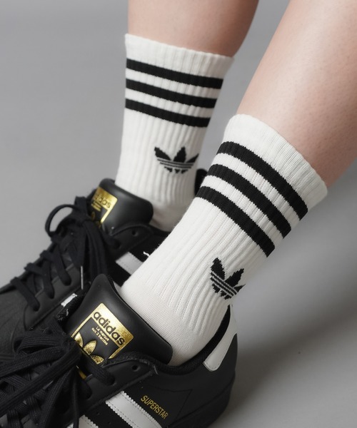 adidas(アディダス)の「毎日使える♪3足セット!! 【adidas/アディダス】スリーストライプス クルーソックス アディダスオリジナルス adidas Originals(ソックス/靴下・レディース・B/A/E/D/C/H/G/F/I/J/K/L・S/ONESIZE)」の17枚目の写真