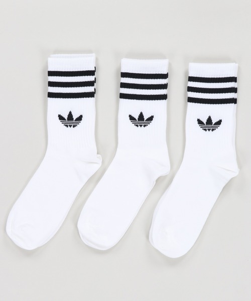 adidas(アディダス)の「毎日使える♪3足セット!! 【adidas/アディダス】スリーストライプス クルーソックス アディダスオリジナルス adidas Originals(ソックス/靴下・レディース・B/A/E/D/C/H/G/F/I/J/K/L・S/ONESIZE)」の21枚目の写真