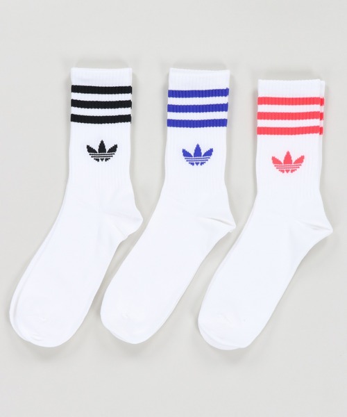 adidas(アディダス)の「毎日使える♪3足セット!! 【adidas/アディダス】スリーストライプス クルーソックス アディダスオリジナルス adidas Originals(ソックス/靴下・レディース・B/A/E/D/C/H/G/F/I/J/K/L・S/ONESIZE)」の22枚目の写真