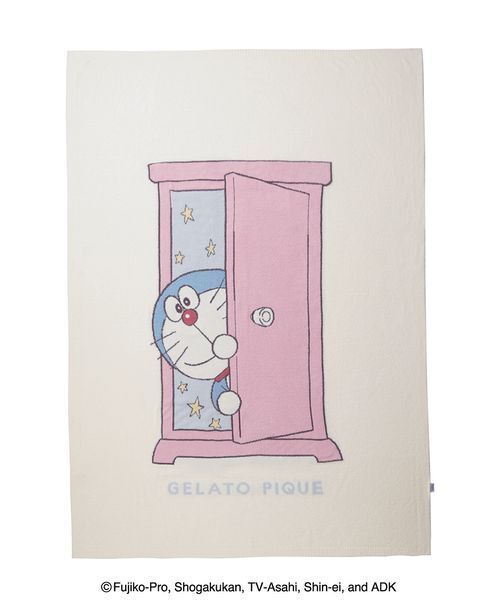 新品！ジェラート ピケ　ドラえもん　Sleep ジャガードマルチカバー ジェラートピケ gelato pique 【ドラゴンクエスト】【Sleep