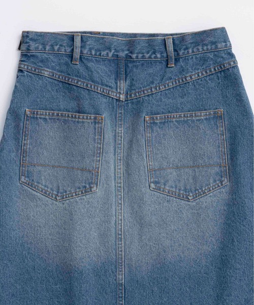 Asymmetry Denim Skirt/アシンメトリーデニムスカート（デニムスカート