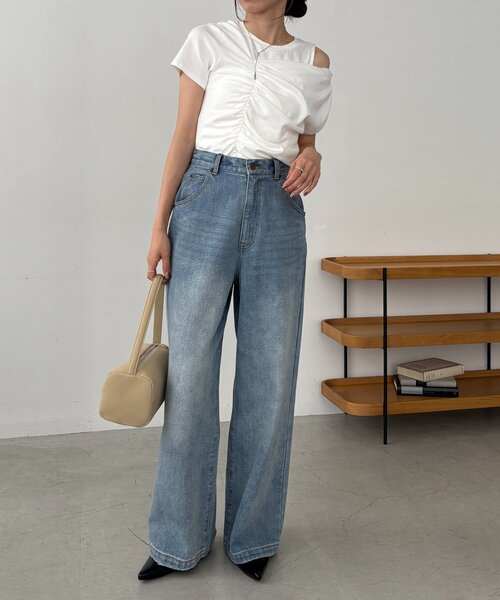 CAPRICIEUX LE'MAGE（カプリシューレマージュ）の「【軽量/大容量】キューブバッグ（ショルダーバッグ・レディース・ライトベージュ/ブラウン/ピンク・FREE）」の18枚目の写真