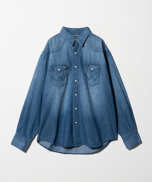 【新品未使用】【別注】＜Wrangler＞GLR ウェスタン シャツ Wrangler シャツ 「別注」「Wrangler」GLR ウエスタン メンズ