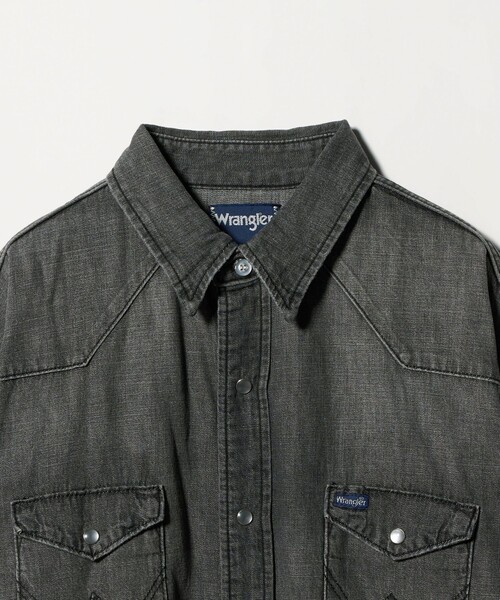 Wrangler(ラングラー)の「【別注】<Wrangler>GLR ウエスタン シャツ(シャツ/ブラウス・メンズ・ブラック/ネイビー・L/S/M)」の10枚目の写真
