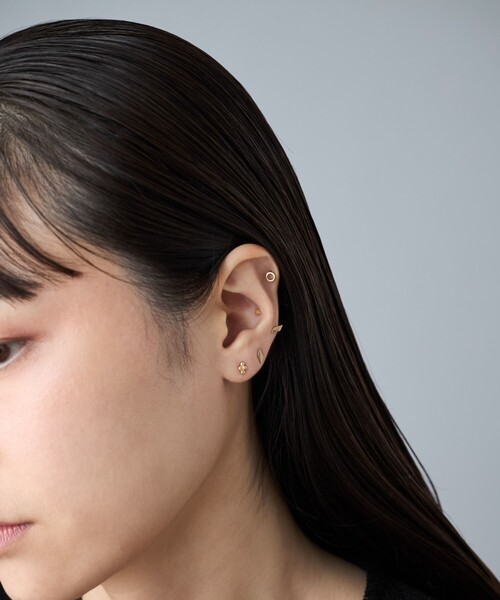 K10YG ピアス サークル（ピアス（両耳用））｜Jouete（ジュエッテ）の