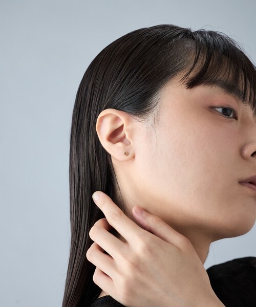 K10YG ピアス サークル（ピアス（両耳用））｜Jouete（ジュエッテ）の