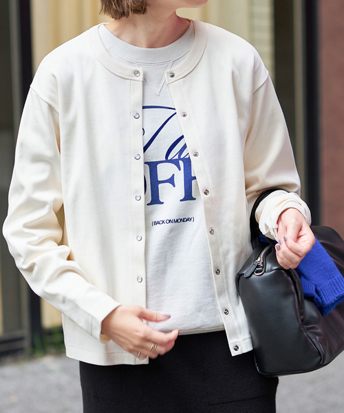 セール】《WEB限定/追加》フライスパールボタンカーディガン