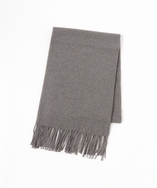 B:MING by BEAMS（ビーミングバイビームス）の「カラー ソリッド ストール（マフラー・レディース・チャコールグレー/ブルー系その他2/オフホワイト/ブラウン系その他2・ONE SIZE）」の9枚目の写真