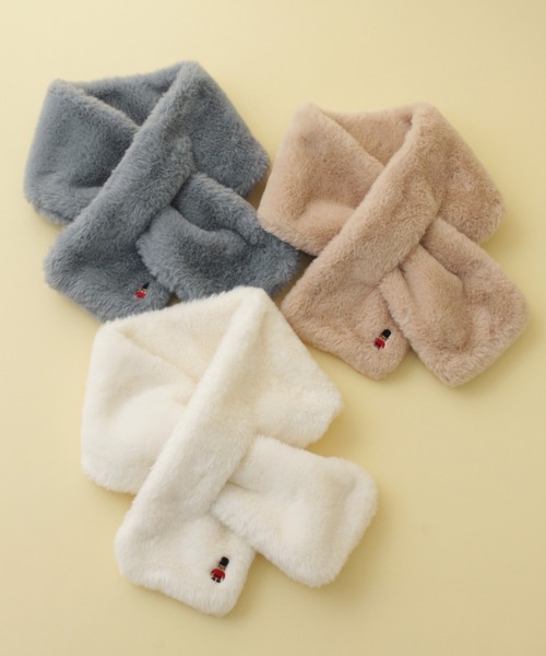 フェイクファーマフラー ”バッキンガムベア”（ストール/ショール