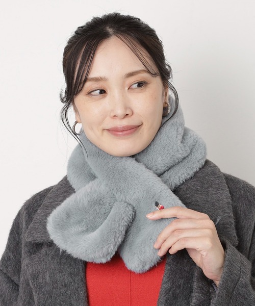 フェイクファーマフラー ”バッキンガムベア”（ストール/ショール