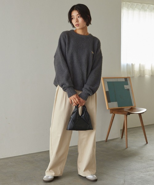 セール】PENNEYS/ペニーズ 別注 THE FOX ロゴ ワンポイント刺繍 ロング