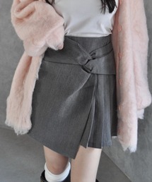 mellowneon | ツイストデザインポイントプリーツスカート(スカート)