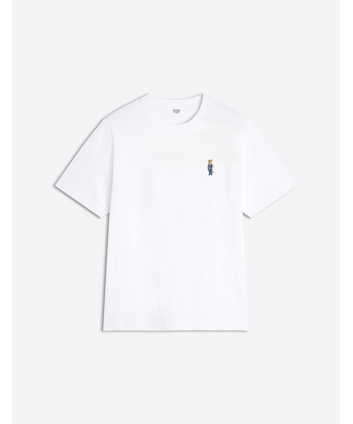 Maison Kitsune（メゾンキツネ）の「DRESSED FOX COMFORT  TEE-SHIRT（Tシャツ/カットソー・メンズ・ブラック/ホワイト/ベージュ・XS/XXL/XL/L/M/S）」の4枚目の写真