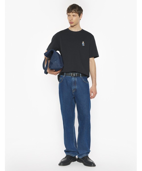 Maison Kitsune（メゾンキツネ）の「DRESSED FOX COMFORT  TEE-SHIRT（Tシャツ/カットソー・メンズ・ブラック/ホワイト/ベージュ・XS/XXL/XL/L/M/S）」の11枚目の写真